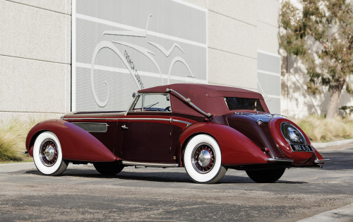 1939 Delage D8-120 Cabriolet Grand Luxe | Gooding Christie's